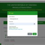 Kuingia Kwenye Mfumo Login