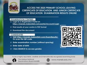 MANEB PSLCE Results 2025 Primary School Leaving Certificate of Education Results