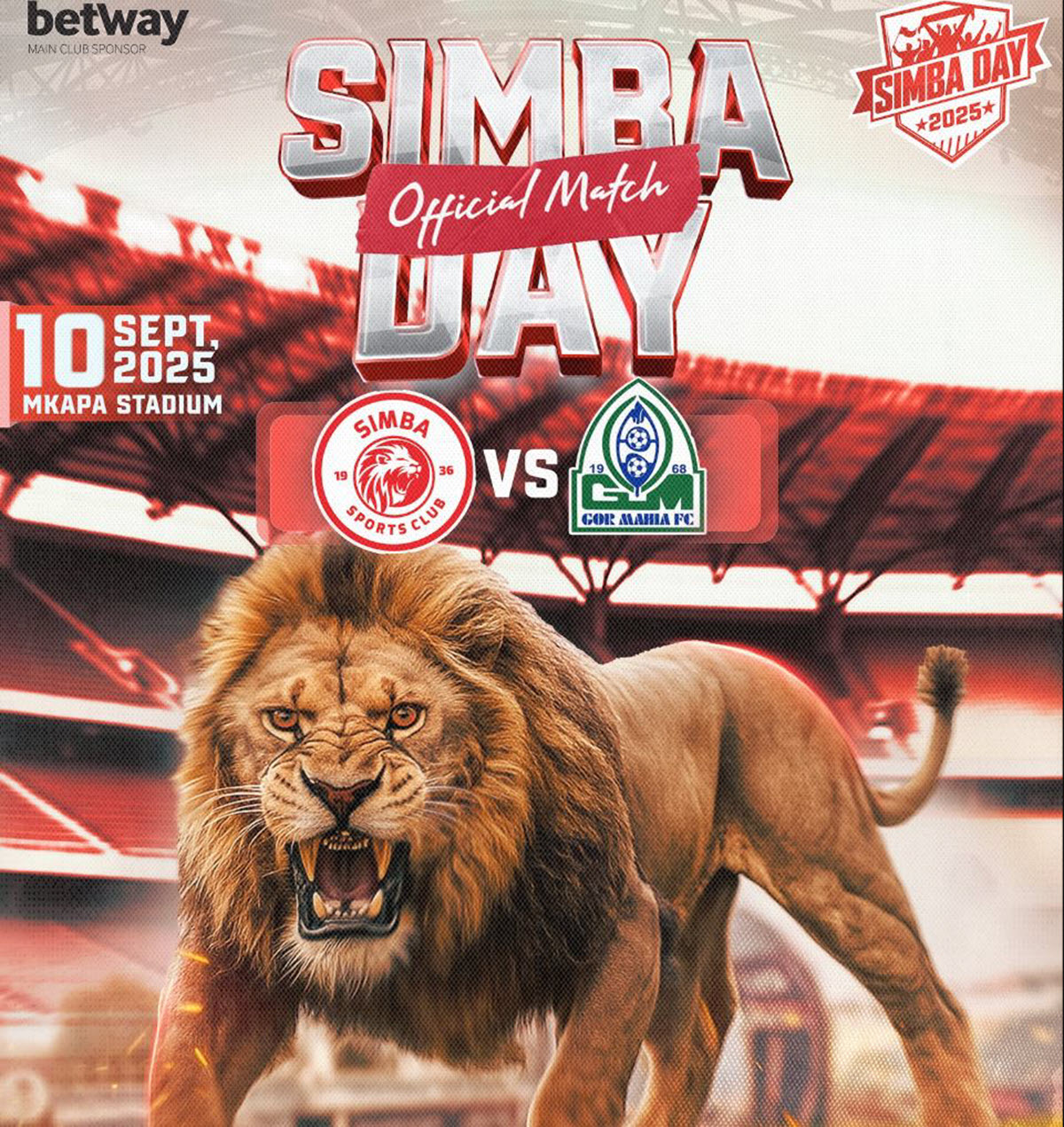 Simba Kuivaa Gor Mahia ya Kenya Kwenye Kilele cha Simba Day