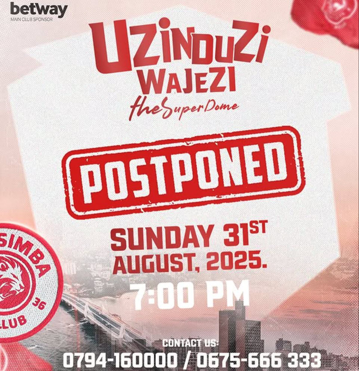 Simba SC Yasogeza Tarehe ya Uzinduzi wa Jezi Mpya 2025/2026