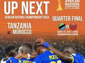 Tanzania Vs Morocco Chan 22 08 2025 Saa Ngapi
