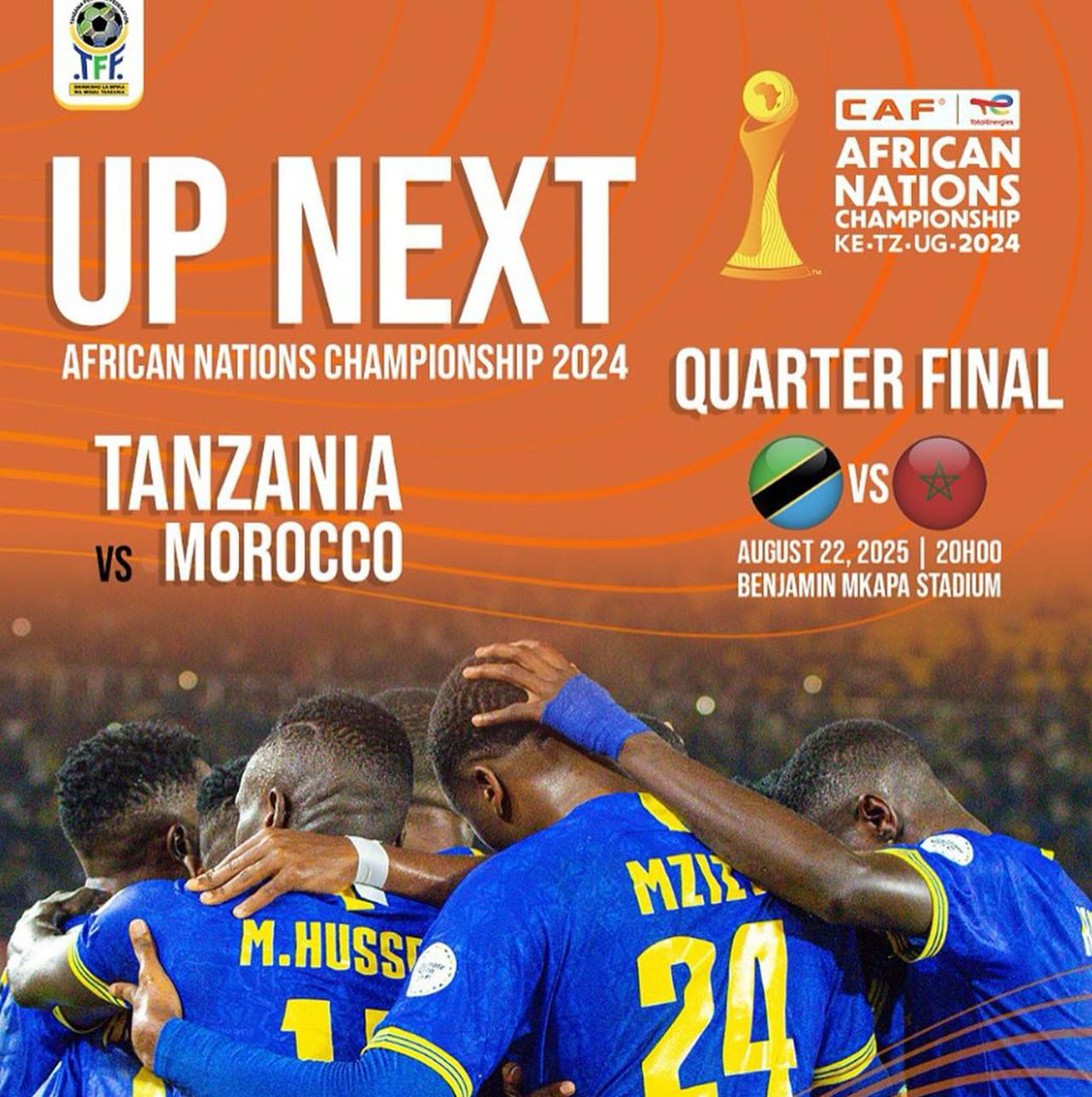Matokeo ya Taifa Stars vs Morocco Leo 22/08/2025 CHAN