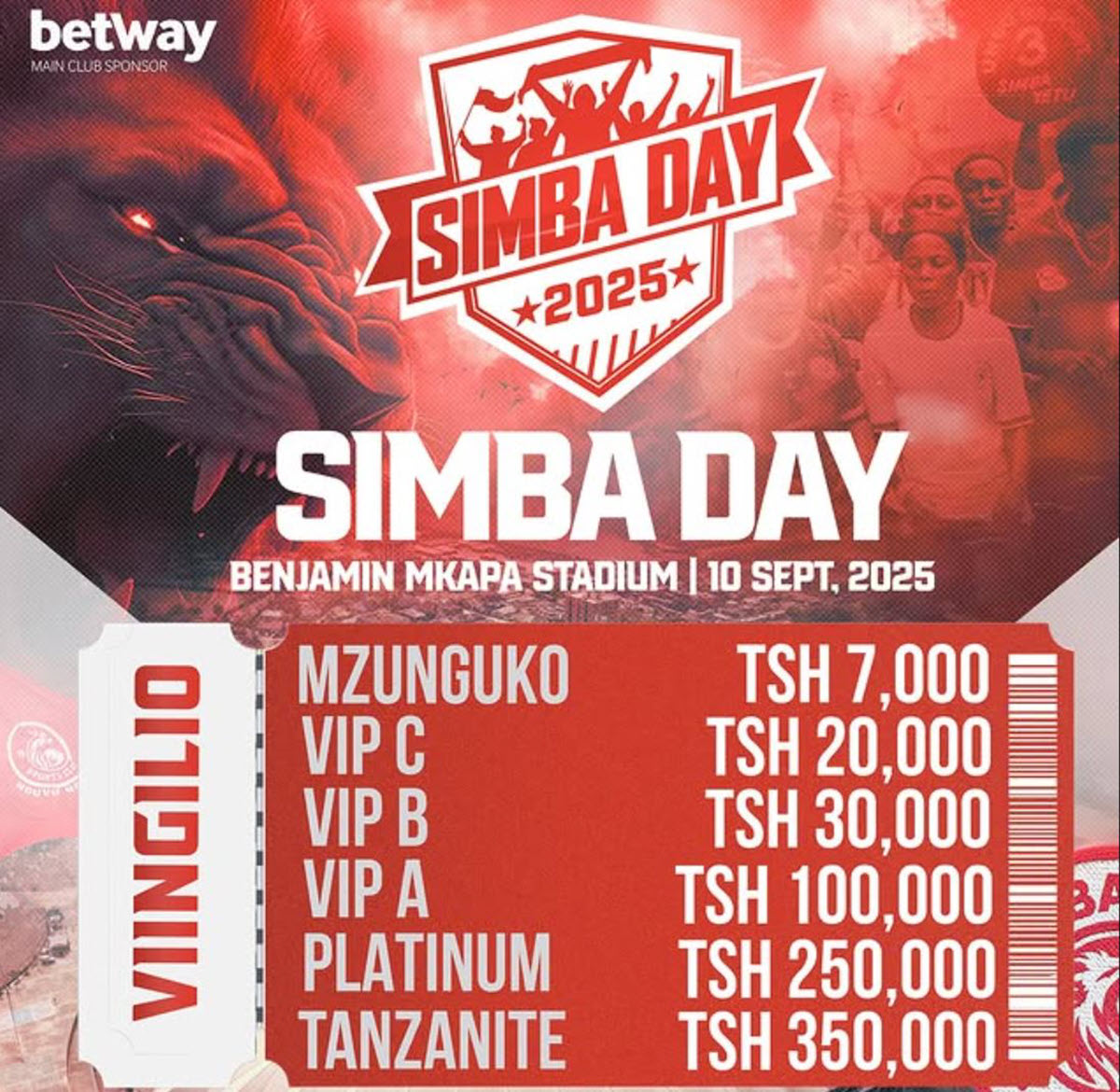 Viingilio Simba Day 2025