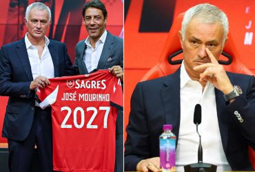 Benfica Yampa Mourinho Kibarua cha Kuiongoza kwa Miaka Miwili