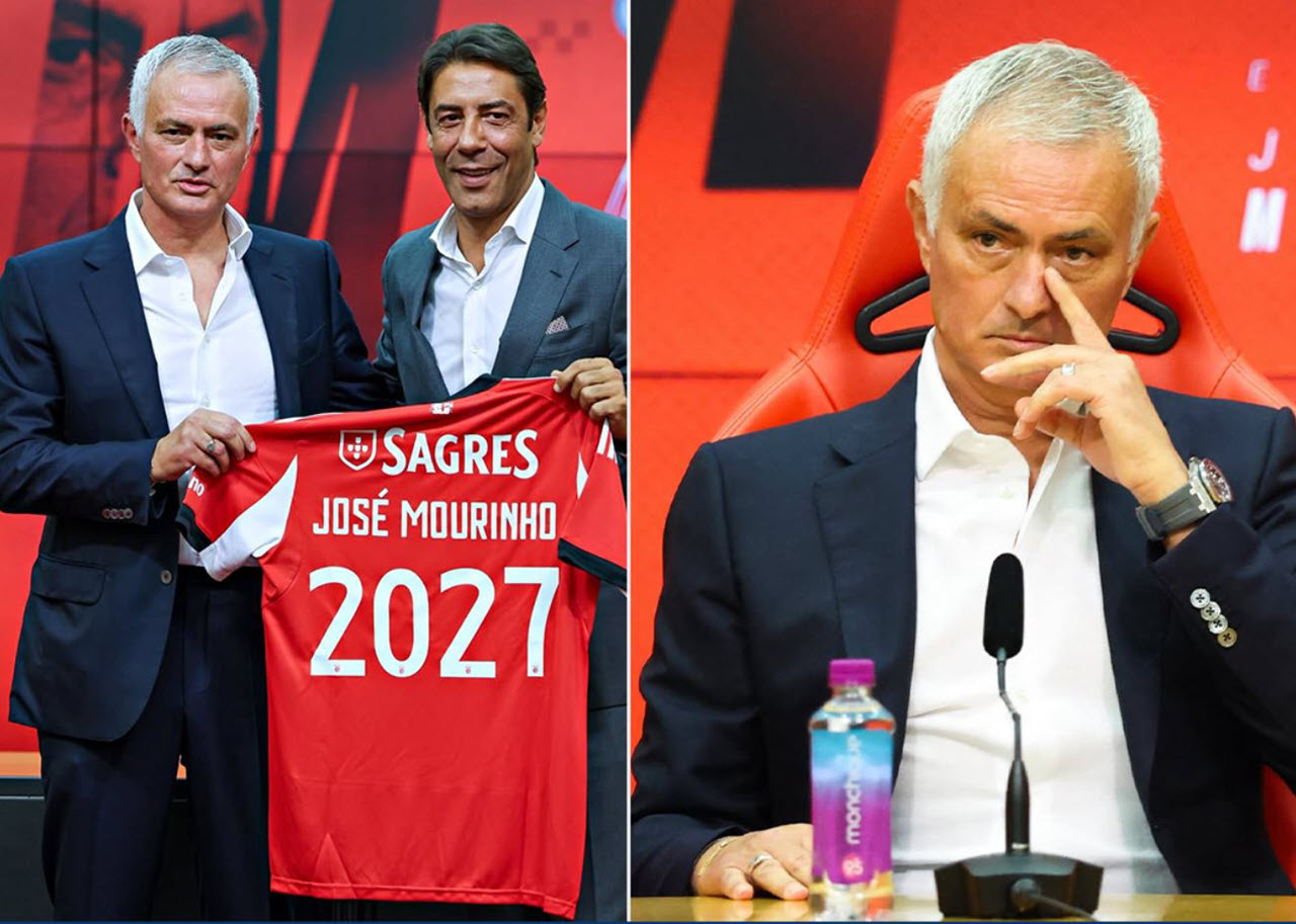 Benfica Yampa Mourinho Kibarua cha Kuiongoza kwa Miaka Miwili