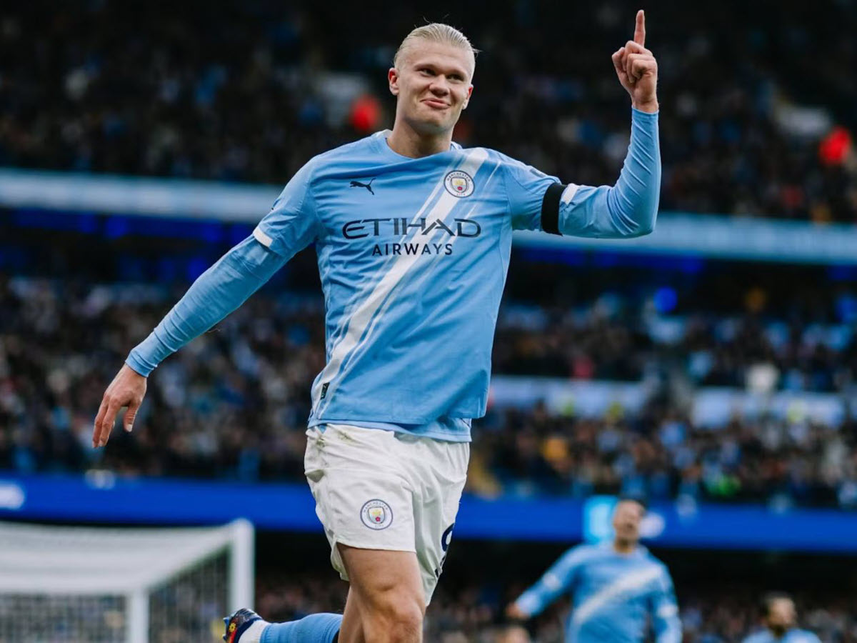 Haaland Sasa ni Miongoni mwa Wafungaji Bora 10 wa Muda Wote Man City