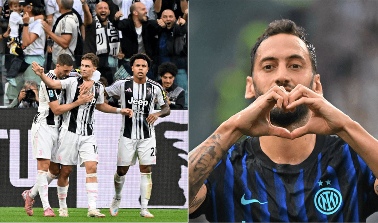 Juventus Yaicharaza Inter Milan 4-3 Ligi Kuu Italia