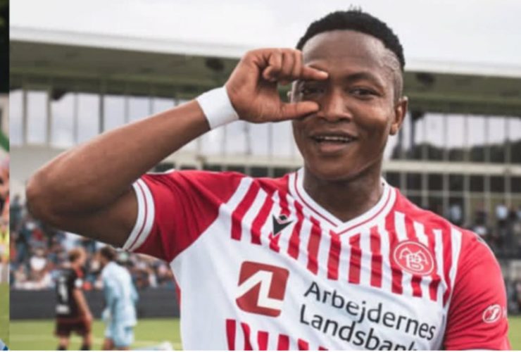 Kelvin John Aendeleza Moto Baada ya Kuifungia Aalborg Goli 2 Wakiilaza Middelfart 4 0