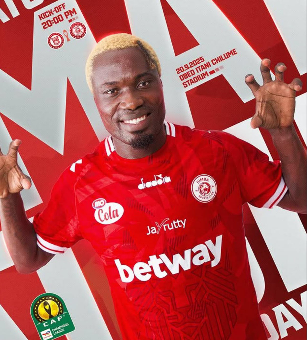 Matokeo ya Gaborone United vs Simba leo 20/09/2025