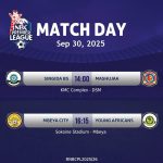 Ratiba ya Mechi za Leo 30 09 2025 Ligi Kuu ya NBC