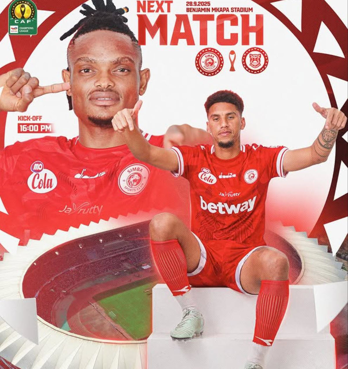 Simba vs Gaborone Leo 28/09/2025 Saa Ngapi?