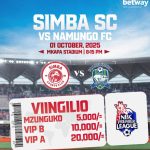 Viingilio Mechi ya Simba vs Namungo FC 01 10 2025