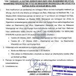 Majina ya Waliochaguliwa Kusimamia Uchaguzi 2025 Kigamboni