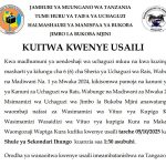 Majina ya Walioitwa Kwenye Usaili INEC 2025