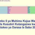 Mambo 5 ya Muhimu Kujua Wakati Wa Kusubiri Kutangazwa kwa Matokeo ya Darasa la Saba 2025