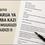 Mfano Wa Barua Ya Kuomba Kazi Afisa Muuguzi Msaidizi II