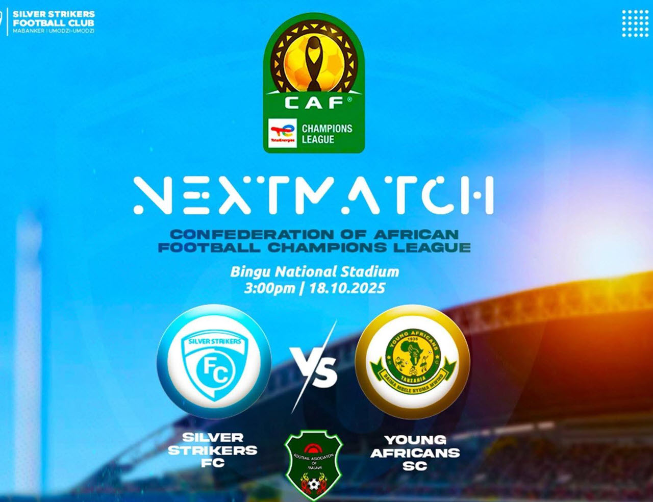 Silver Strikers vs Yanga Sc Leo 18/10/2025 Saa Ngapi?
