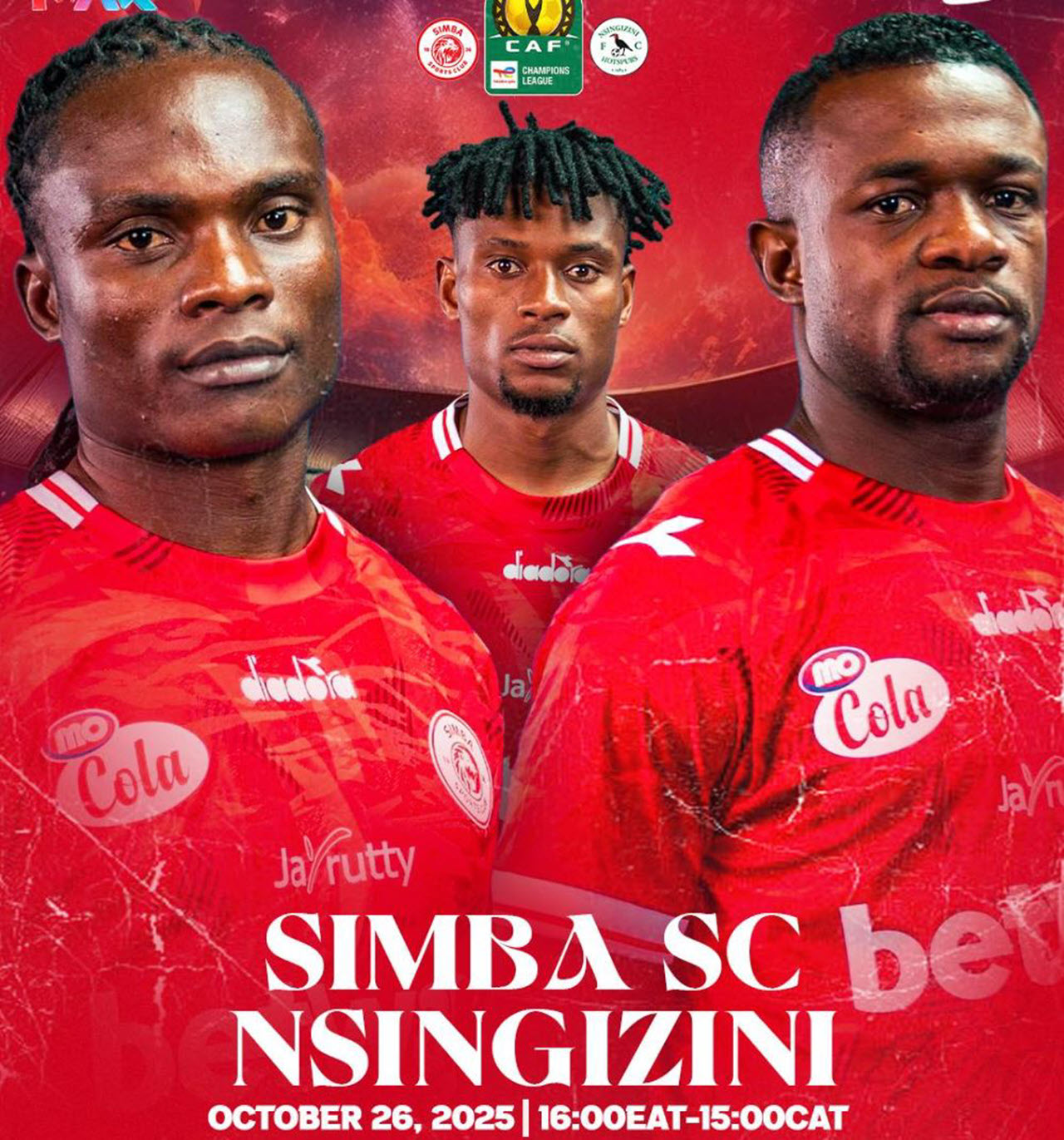 Matokeo ya Simba SC VS Nsingizini Leo 26/10/2025