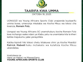 Yanga SC Yatangaza Kuachana na Kocha Wake Romain Folz