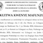 majina ya walioitwa mafunzo ya uchaguzi singida