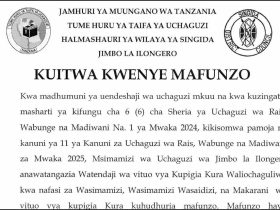 majina ya walioitwa mafunzo ya uchaguzi singida