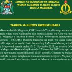 Majina ya Walioitwa Kwenye Usaili Jeshi la Magereza 2025