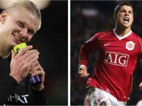 Haaland Aipiku Rekodi ya Magoli ya Cristiano Ronaldo EPL