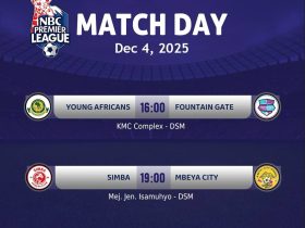 Ratiba ya Mechi za Ligi Kuu NBC Leo 04 12 2025