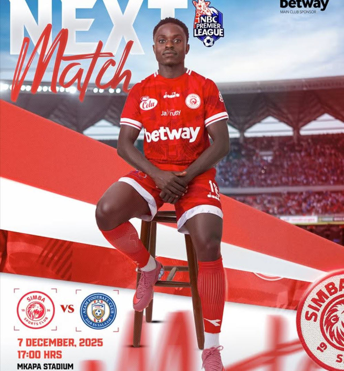 Simba vs Azam Leo 07/12/2025 Saa Ngapi?