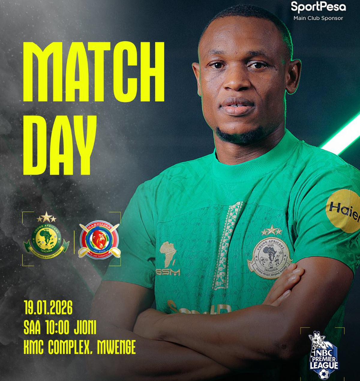 Matokeo ya Yanga VS Mashujaa Leo 19/01/2026