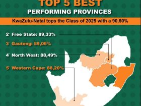 Top 4 Best Performing Provinces in Matric Results 2025