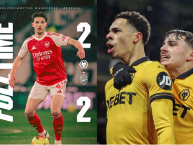 Mbio za Ubingwa EPL Zapamba Moto Baada ya Arsenal Kudondosha Pointi Dhidi ya Wolves