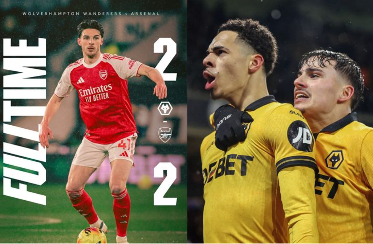 Mbio za Ubingwa EPL Zapamba Moto Baada ya Arsenal Kudondosha Pointi Dhidi ya Wolves