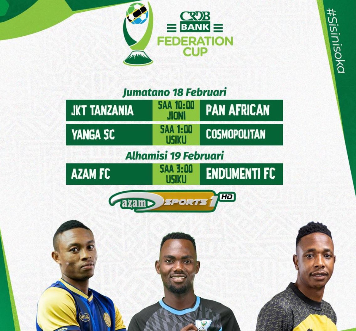 Yanga SC vs Cosmopolitan Leo Saa Ngapi 18/02/2026