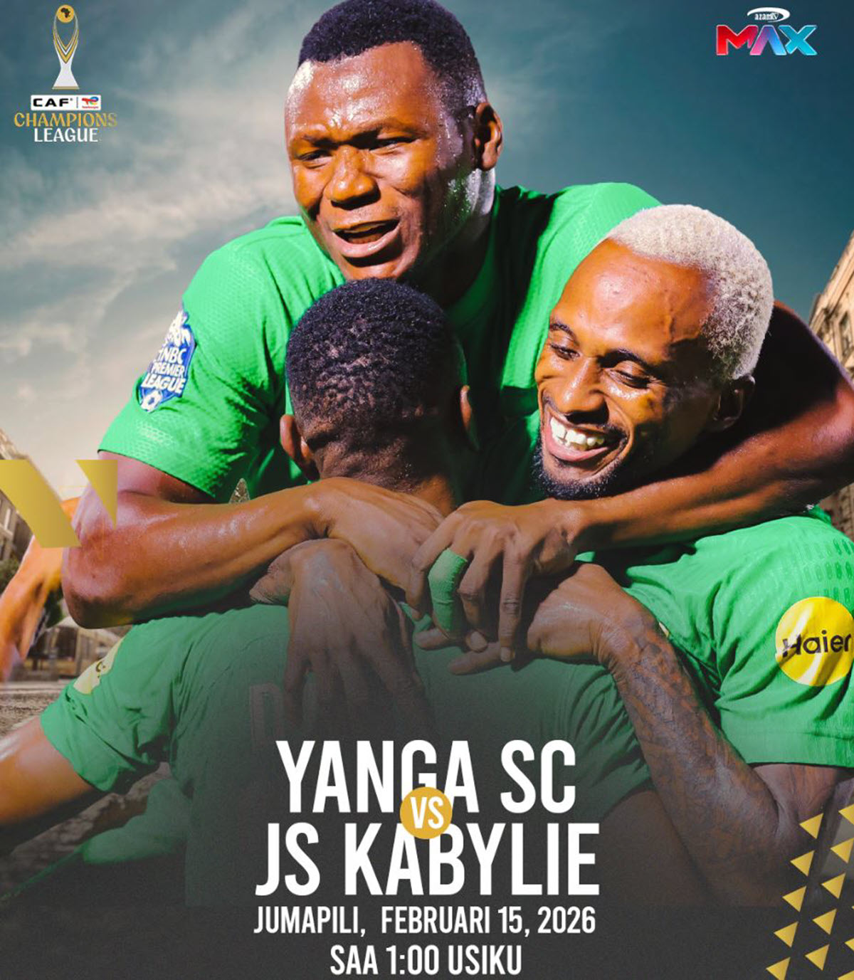 Mechi ya Yanga vs Kabylie CAF ni Lini? Tarehe, Saa na Mahali