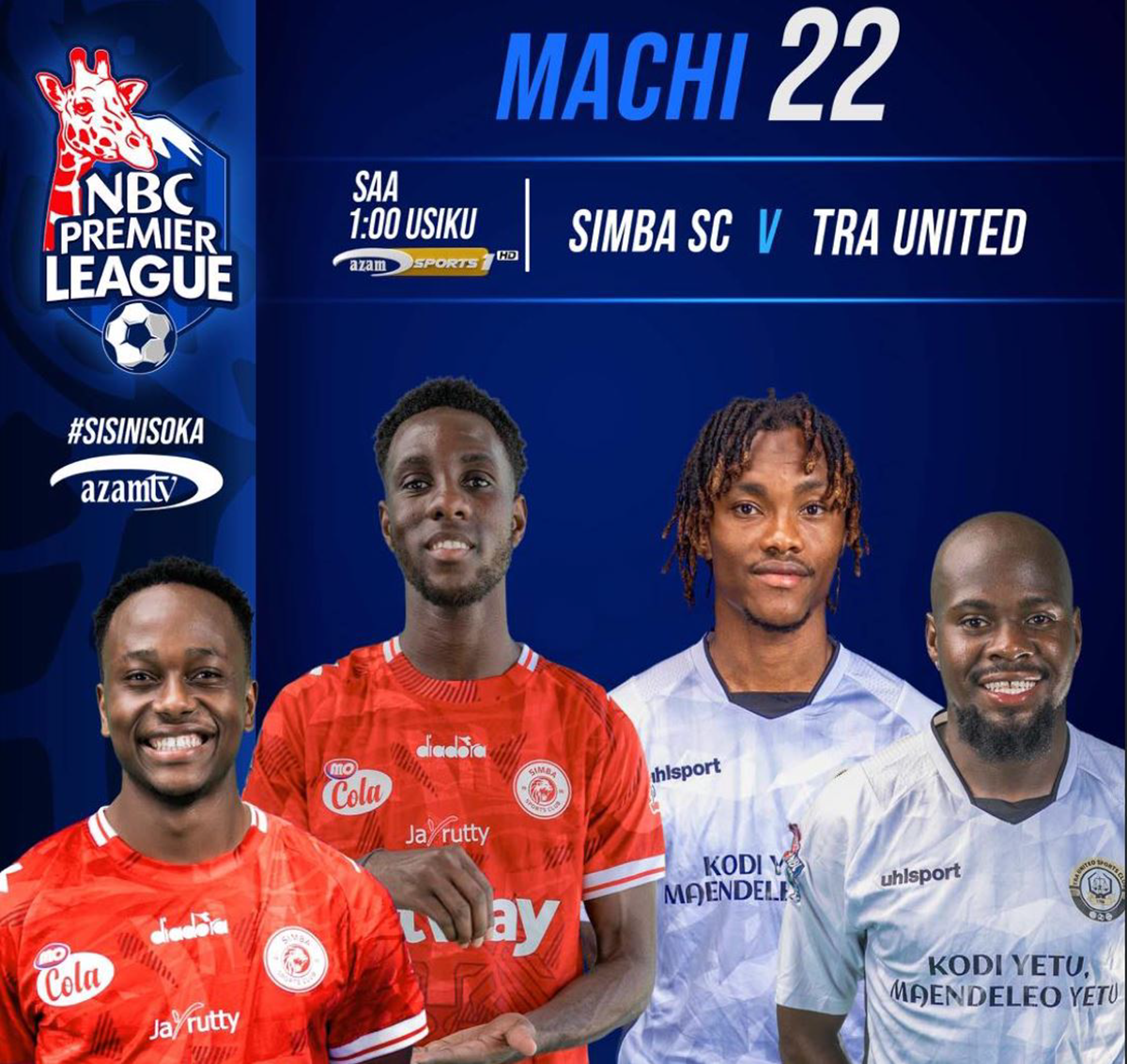 Matokeo ya Simba VS TRA United Leo 22/03/2026