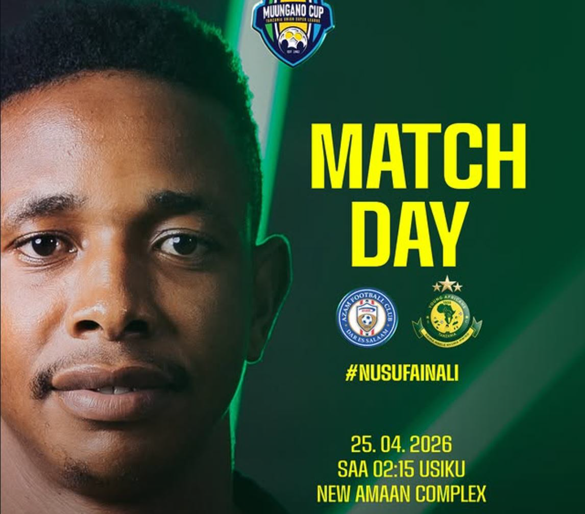 matokeo ya Azam FC vs Yanga SC Leo 25/04/2026