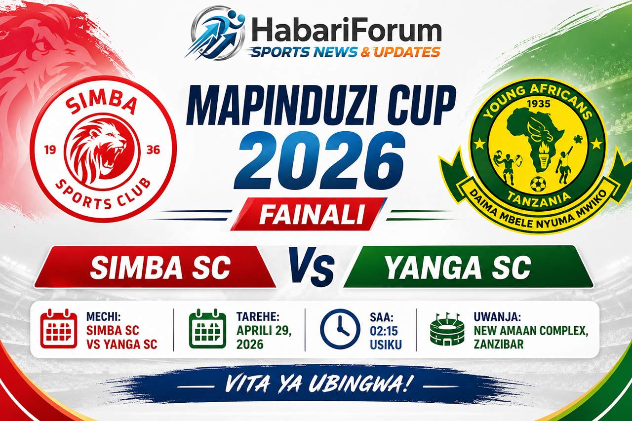 Ratiba ya Fainali Mapinduzi Cup 2026