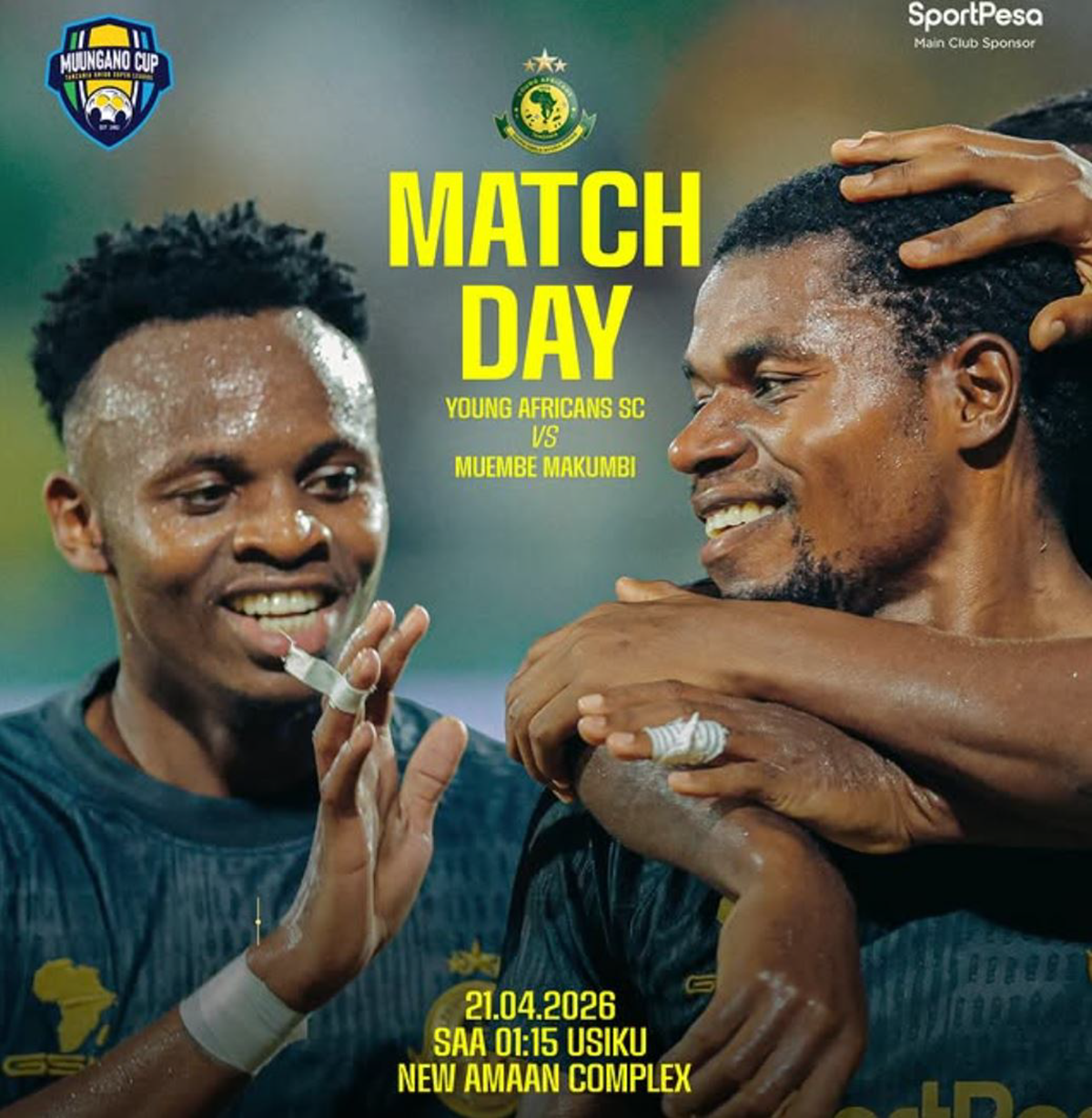 Matokeo ya Yanga Vs Muembe Makumbi Leo 21/04/2026