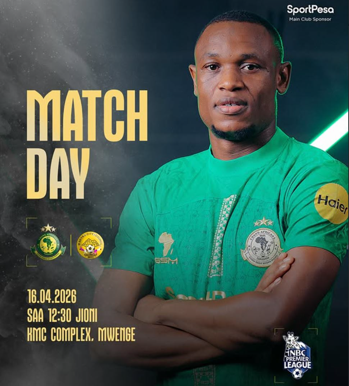 Kikosi cha Yanga vs Mbeya City Leo 16/04/2026