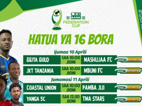 Ratiba ya Kombe la Shirikisho CRDB FA Cup Leo 10 04 2026