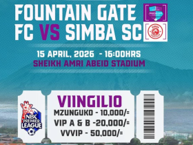 Viingilio Mechi ya Fountain Gate vs Simba 15 04 2026