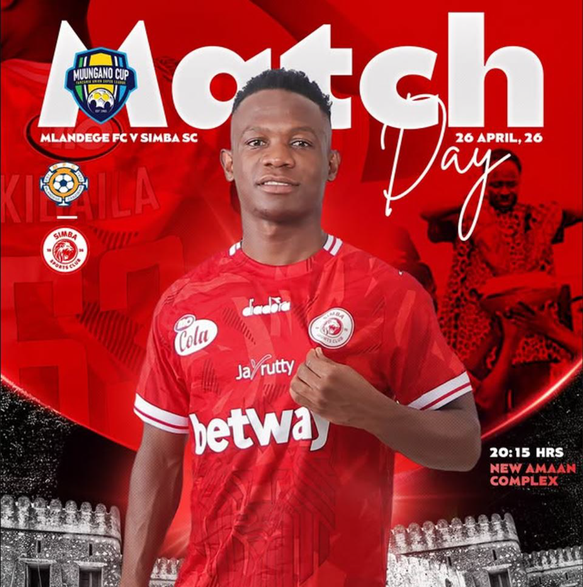 Kikosi cha Simba Vs Mlandege Leo 26/04/2026